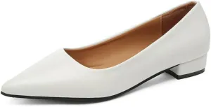 Dear Time Ballerina Flats Shoes for Women Pointy Toe Soft Basic Slip On Flat Shoes