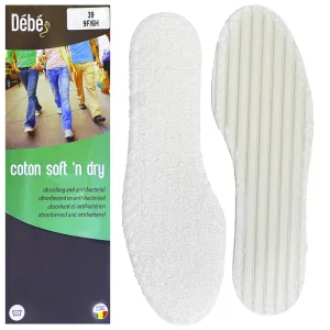 DEBE COTON SOFT'N DRY INSOLE