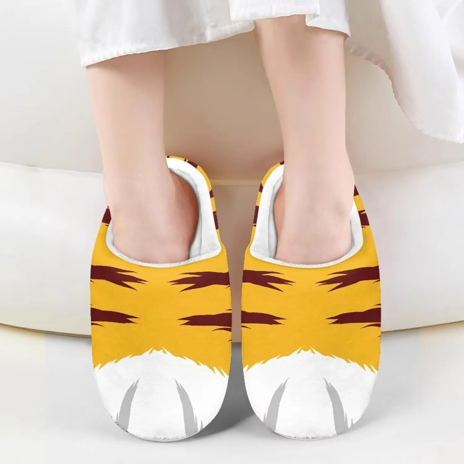 DISNIMO Boys Girls Toddler House Bedroom Slippers,Kids Warm Slip On Home Slippers Cute Winter Nonslip Indoor Slippers