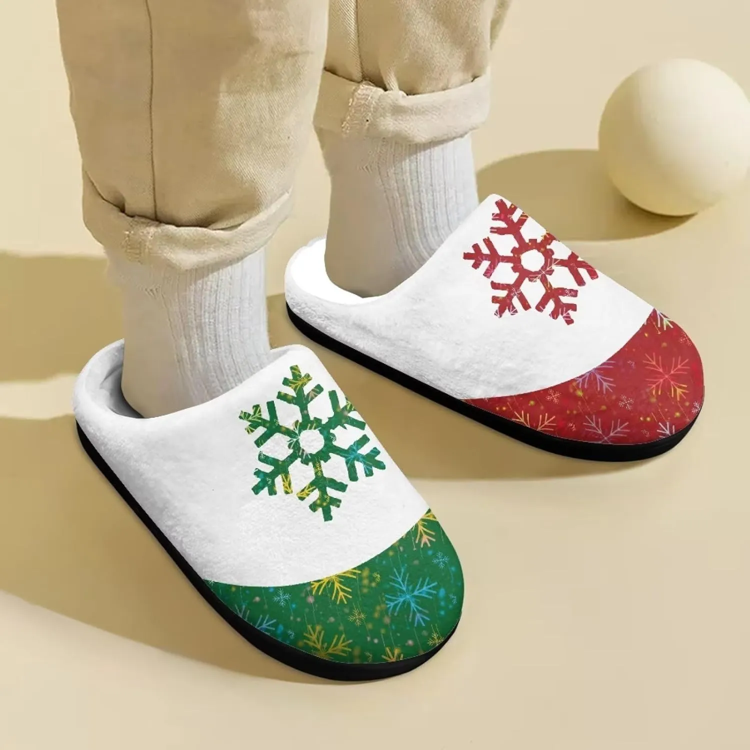 DISNIMO Boys Girls Toddler House Bedroom Slippers,Kids Warm Slip On Home Slippers Cute Winter Nonslip Indoor Slippers