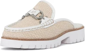 Donald Pliner Women's Elta Mules, Slip-On Mules, Closed Toe Comfort Loafers, Casual Slip-On Shoes for Women