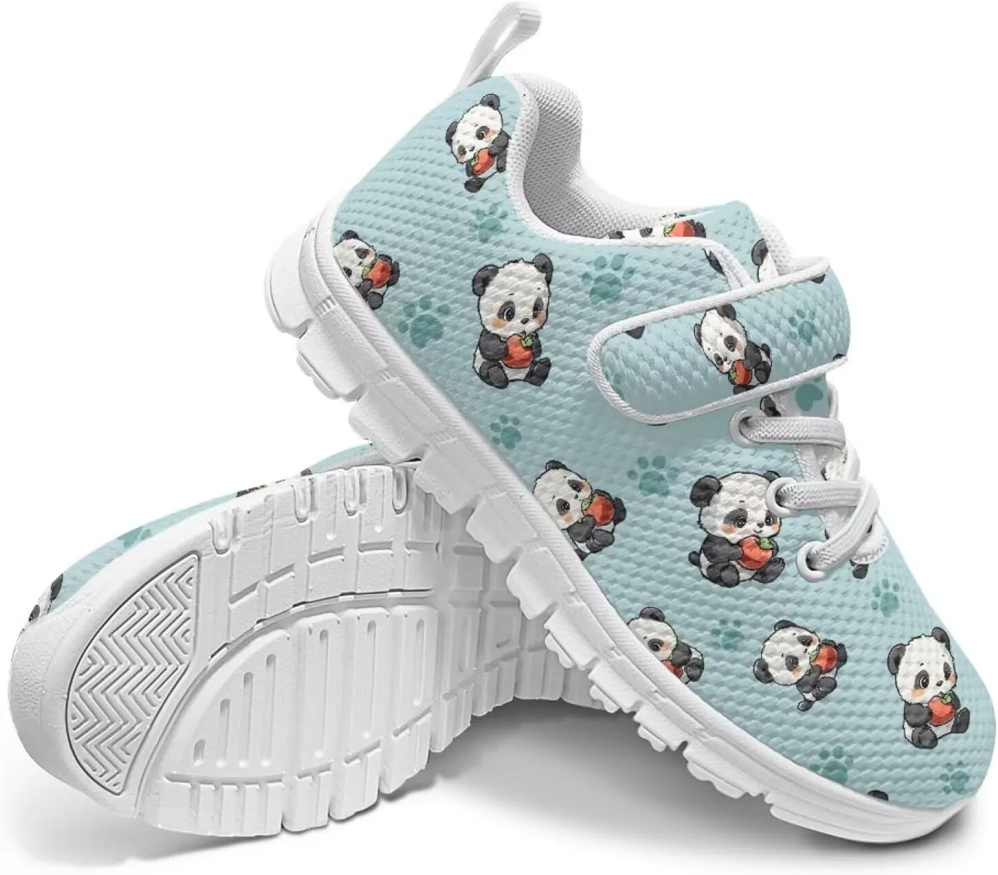 Doojoayie Slip On Shoes for Girls Soft Sole School Tennis Shoes Hook and Loop