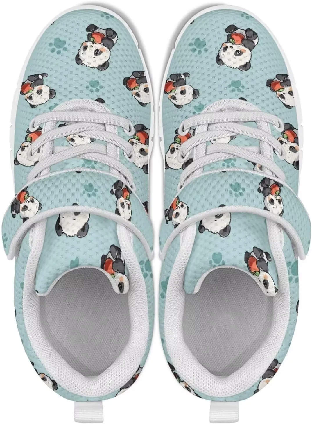 Doojoayie Slip On Shoes for Girls Soft Sole School Tennis Shoes Hook and Loop