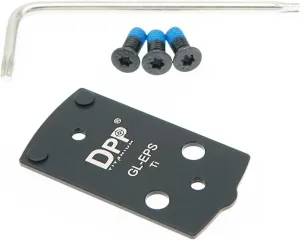 DPP Titanium Adapter Plate for Glock 43X/48 MOS Hellcat OSP Holosun EPS