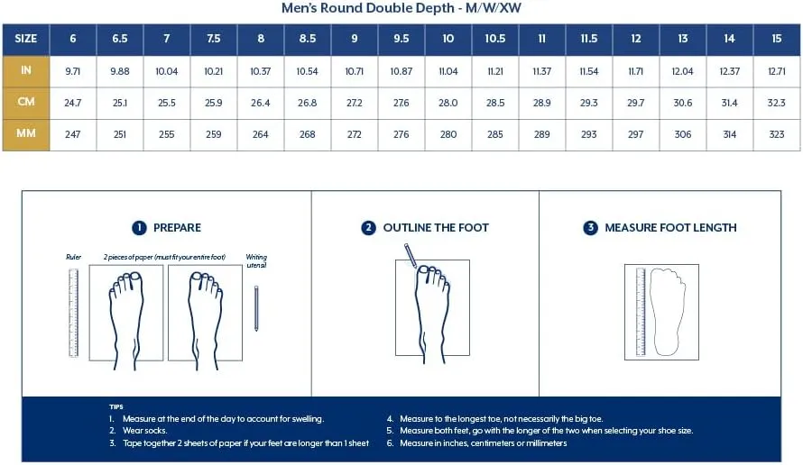 Dr. Comfort Performance-X Walking & Running Diabetic Shoes for Men-Double Depth Mens Therapeutic Shoes