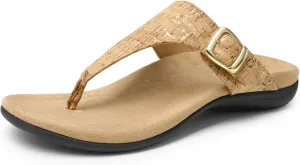 DREAM PAIRS Flip Flops for Women, Arch Support Orthotic Comfortable Soft Summer Slip On Thong Sandals