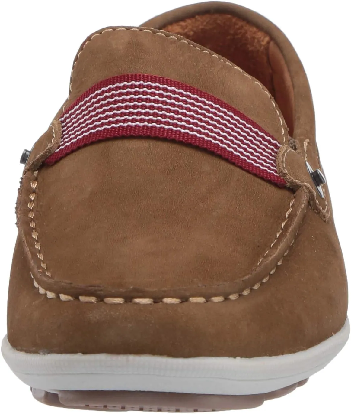 Driver Club USA Unisex-Child Boys/Girls Leather Luxury Fashion Driving Loafer with Grow Grain Detail