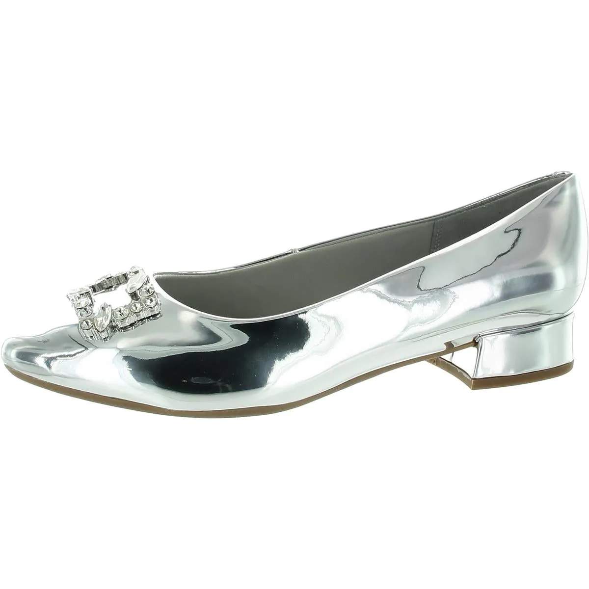 Easy Spirit Womens CARISMA3 Patent Leather Slip On Pumps
