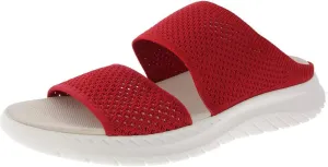 Easy Spirit Womens Davera 2 Open Toe Slip On Slide Sandals