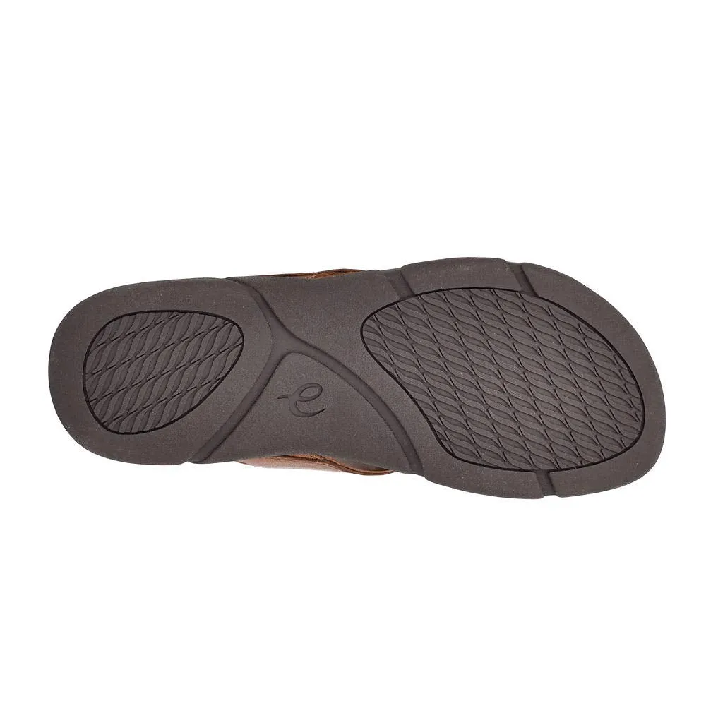 Easy Spirit Women's Meadow Slide Sandal, Cognac 210, 9 Wide