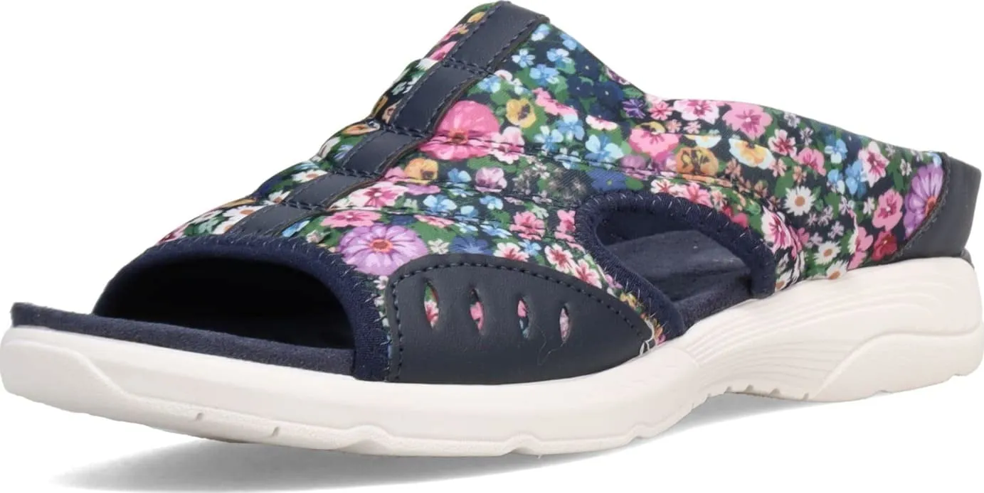 Easy Spirit Women's Traciee 2 Slide Sandal, Blue 406, 8.5