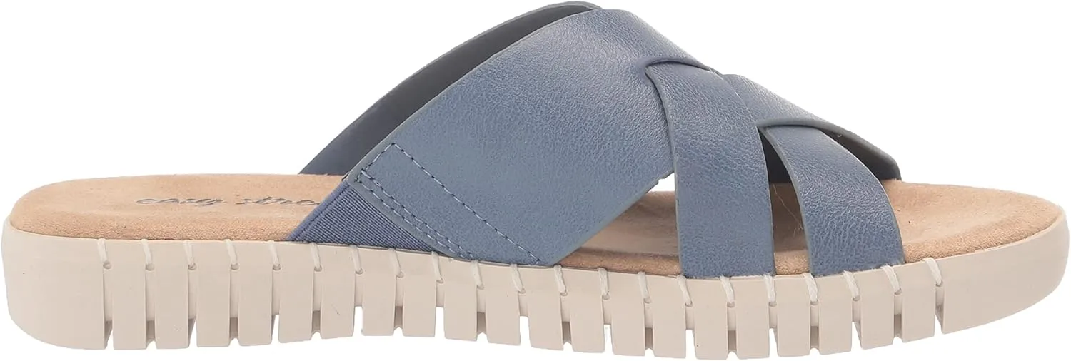 Easy Street Women's Brylee Flat Sandal Slide