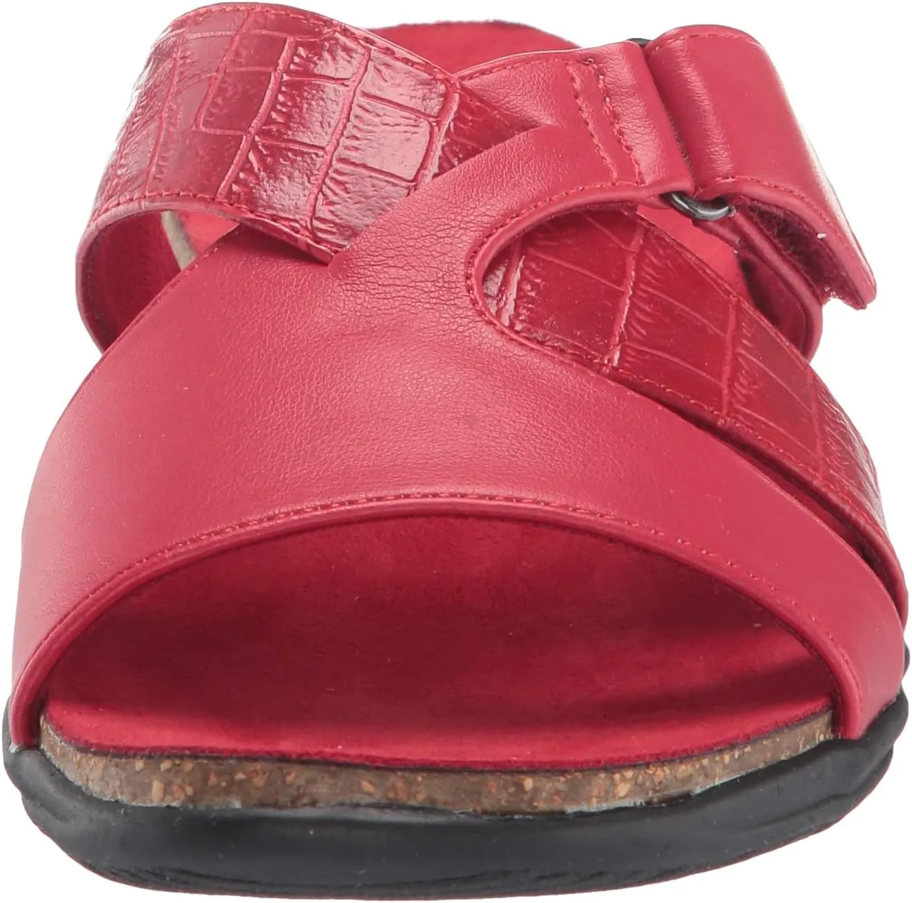 Easy Street Women's Frenzy Casual Sandal with Hook and Loop Closure