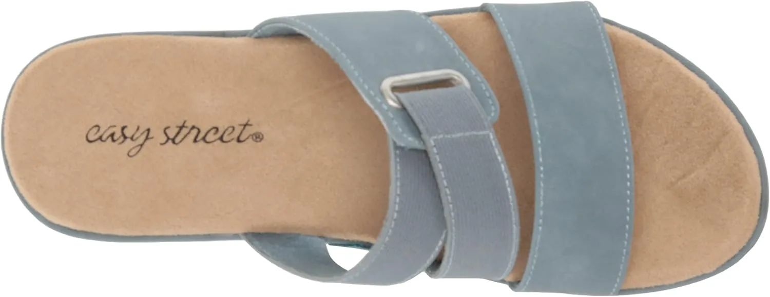 Easy Street Women's Sayre Wedge Sandal Slide