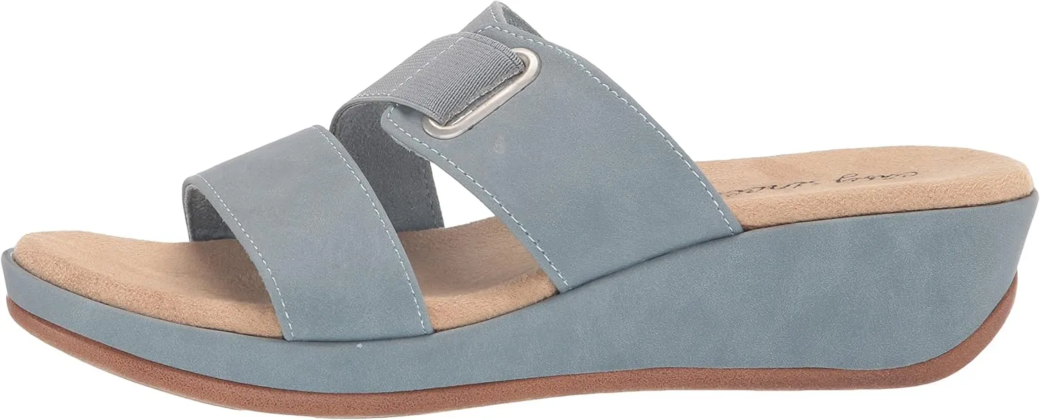 Easy Street Women's Sayre Wedge Sandal Slide