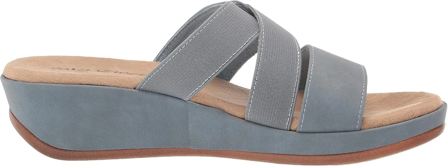 Easy Street Women's Sayre Wedge Sandal Slide