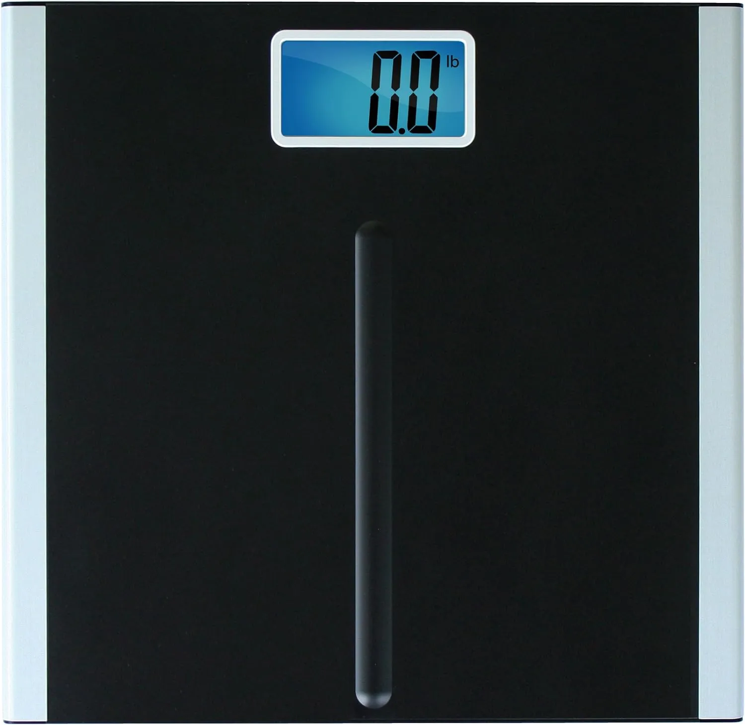 Eat Smart Precision Premium Digital Bathroom Scale with 3.5 inch Readout Display and "Step-On" Technology, Bath Scale for Body Weight, 400 lb Capacity, Black