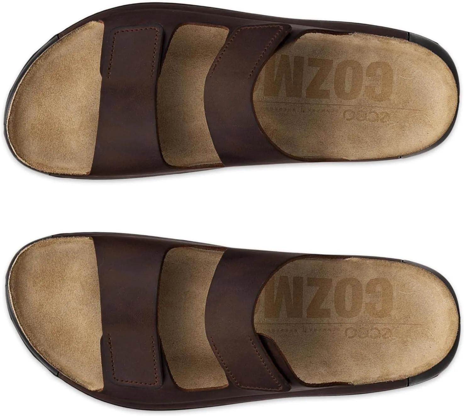 ECCO Men's Cozmo Two Band Slide Sandal
