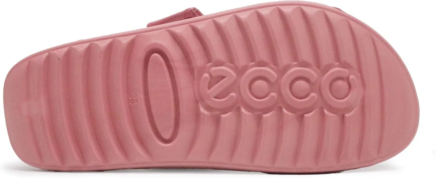 ECCO Women's Cozmo Platform Cross Band Slide Sandal