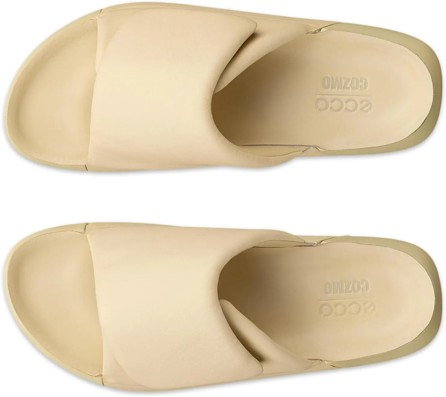ECCO Women's Cozmo Platform Cross Band Slide Sandal