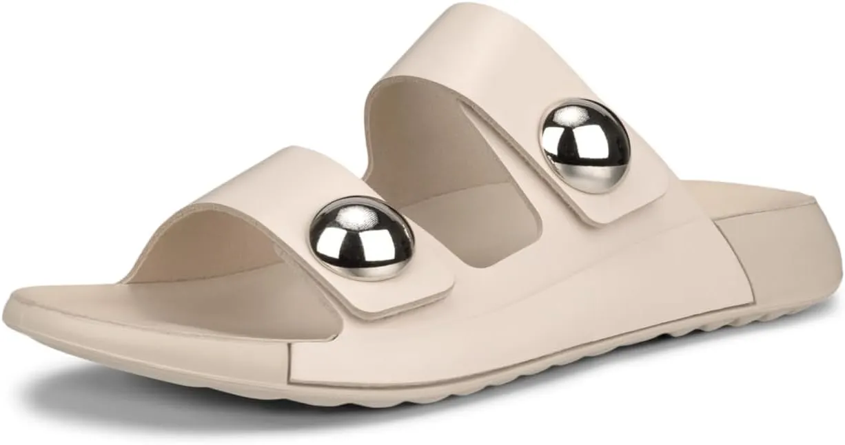 ECCO Women's Cozmo Two Band Button Slide Sandal