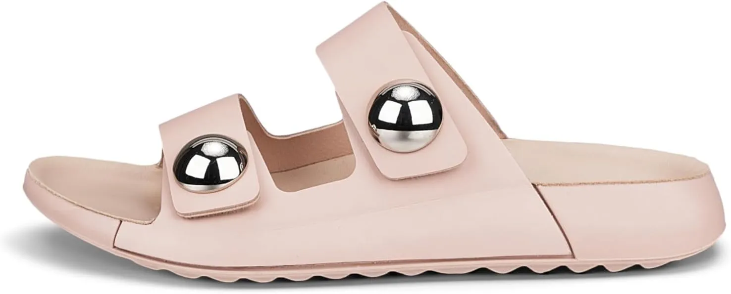 ECCO Women's Cozmo Two Band Button Slide Sandal