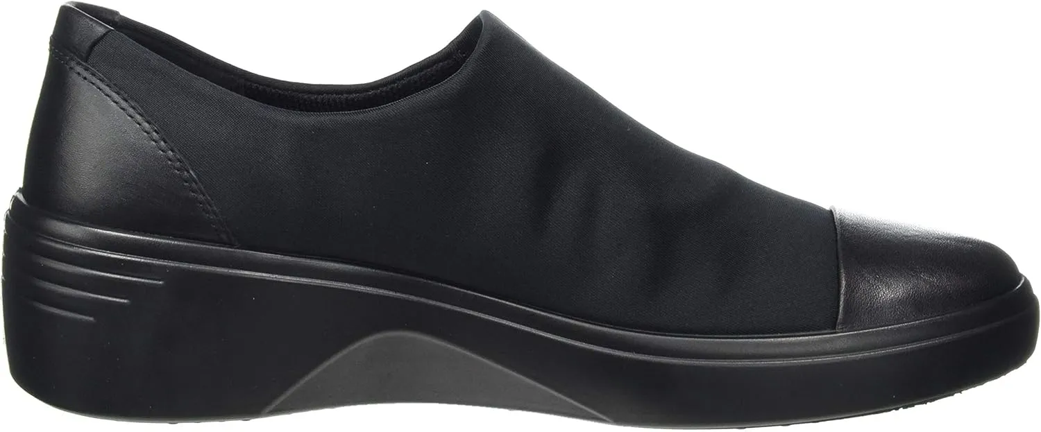 ECCO Women's Soft 7 Wedge Gore-tex Slip on Sneaker