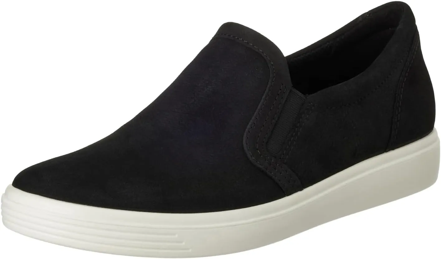 ECCO Women's Soft Classic Slip on Sneaker
