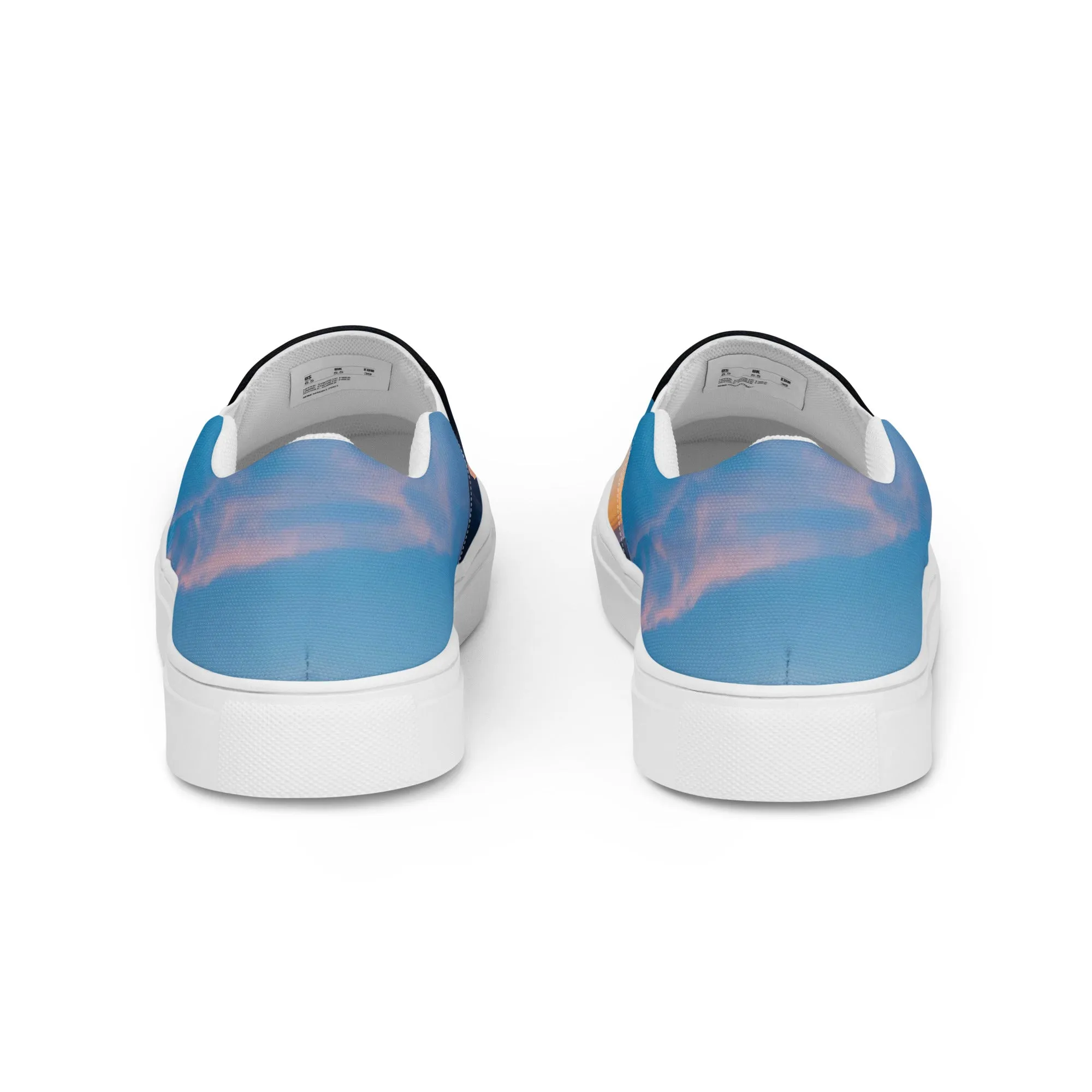 Echoes of Strength Women’s slip-on canvas shoes