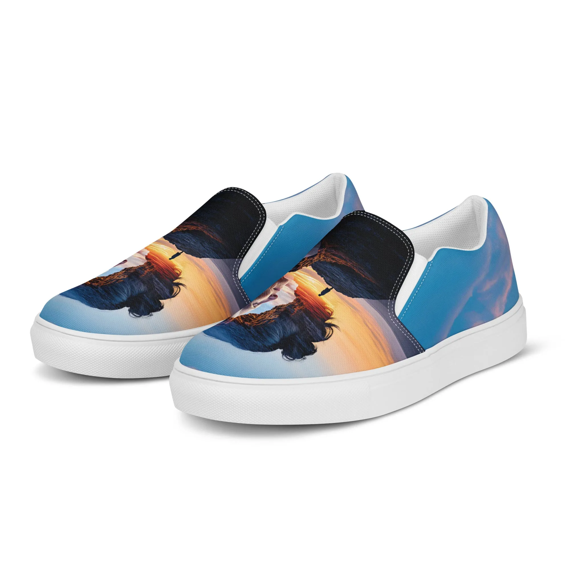 Echoes of Strength Women’s slip-on canvas shoes