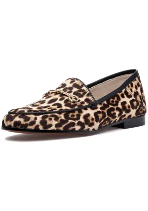 Edelman Loraine Toe Brown On Sam Stacked Almond Slip Heel Loafers Worldwide shipping Super sale Fashion