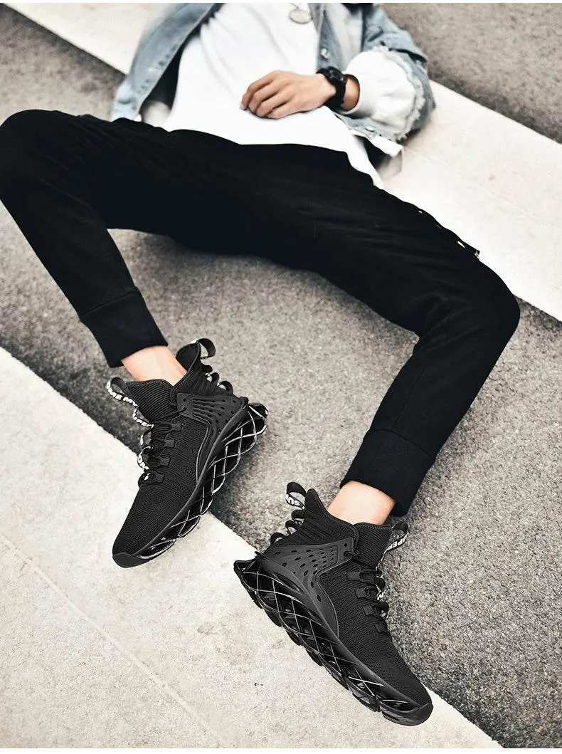 Elite Mens Race Trainer Shoes - Creative Running Sneakers