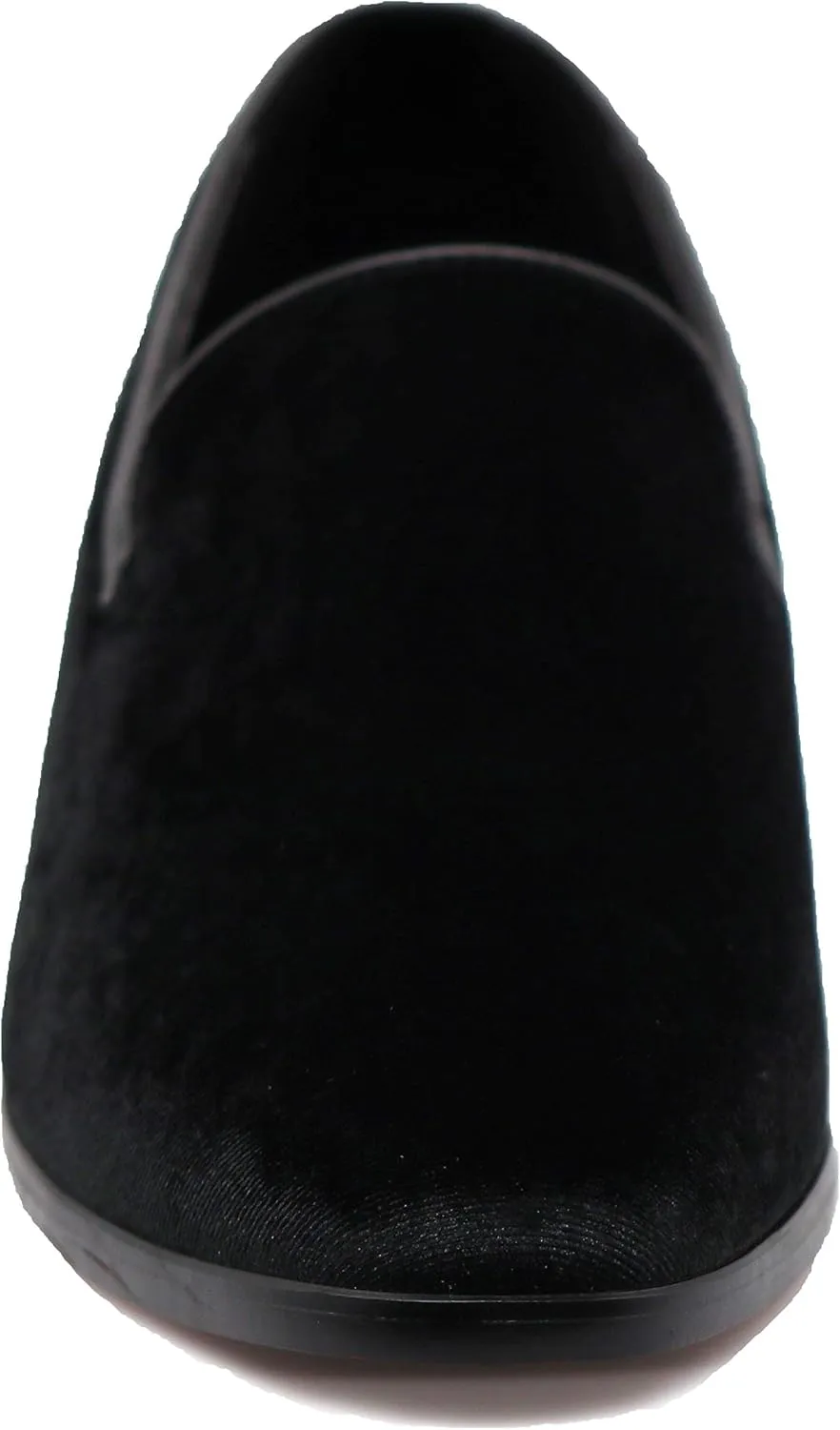 Enzo Romeo Men's Fashion Formal Tuxedo Slip On Loafer Velvet Dress Shoes SKO03