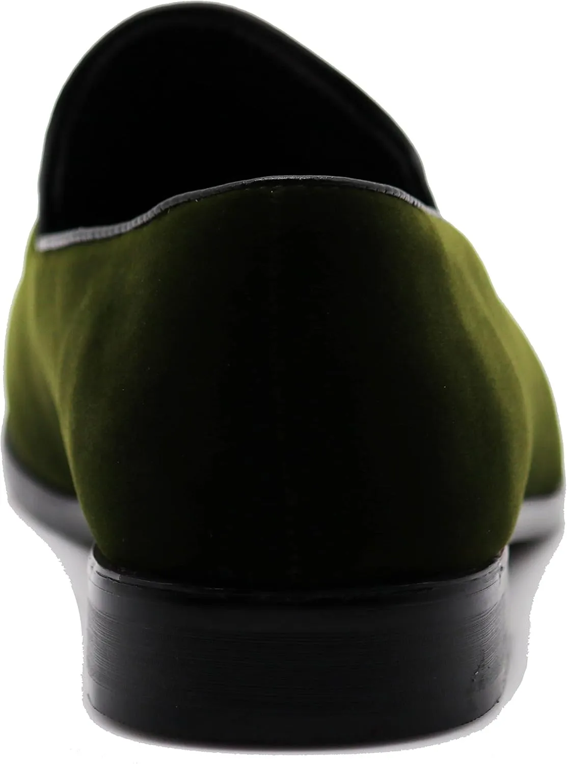 Enzo Romeo Men's Fashion Formal Tuxedo Slip On Loafer Velvet Dress Shoes SKO03
