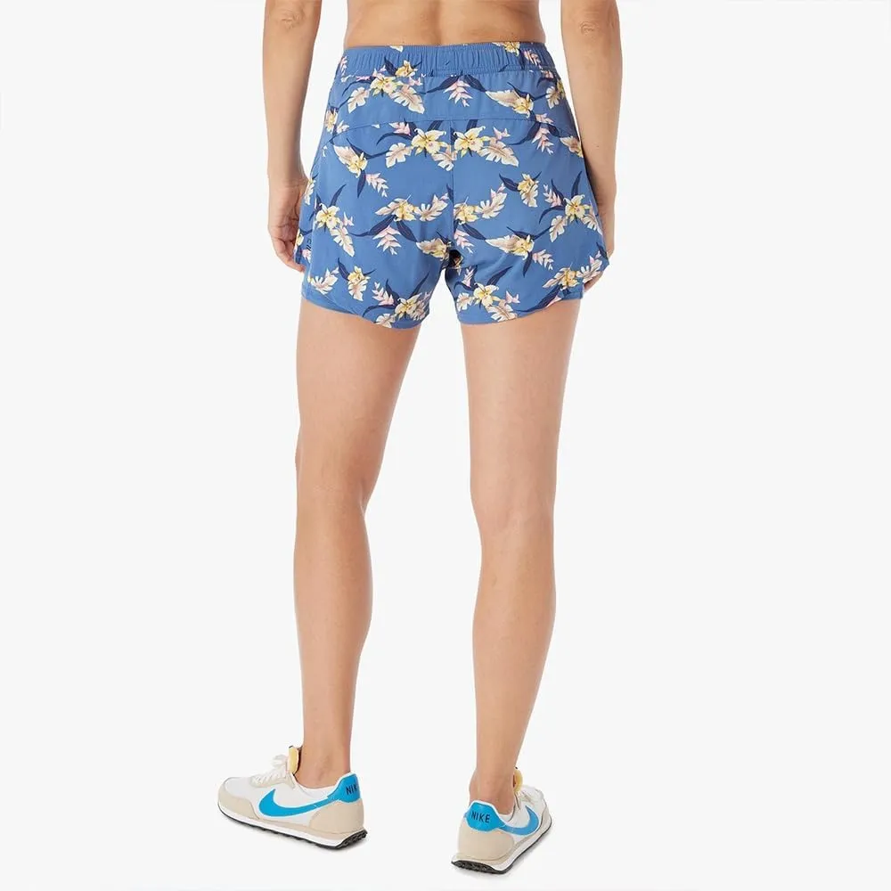 Fair Harbor The Corliss Short –– Women's Athletic Short, 5-Inch Inseam –– Quick Dry with Short Liner