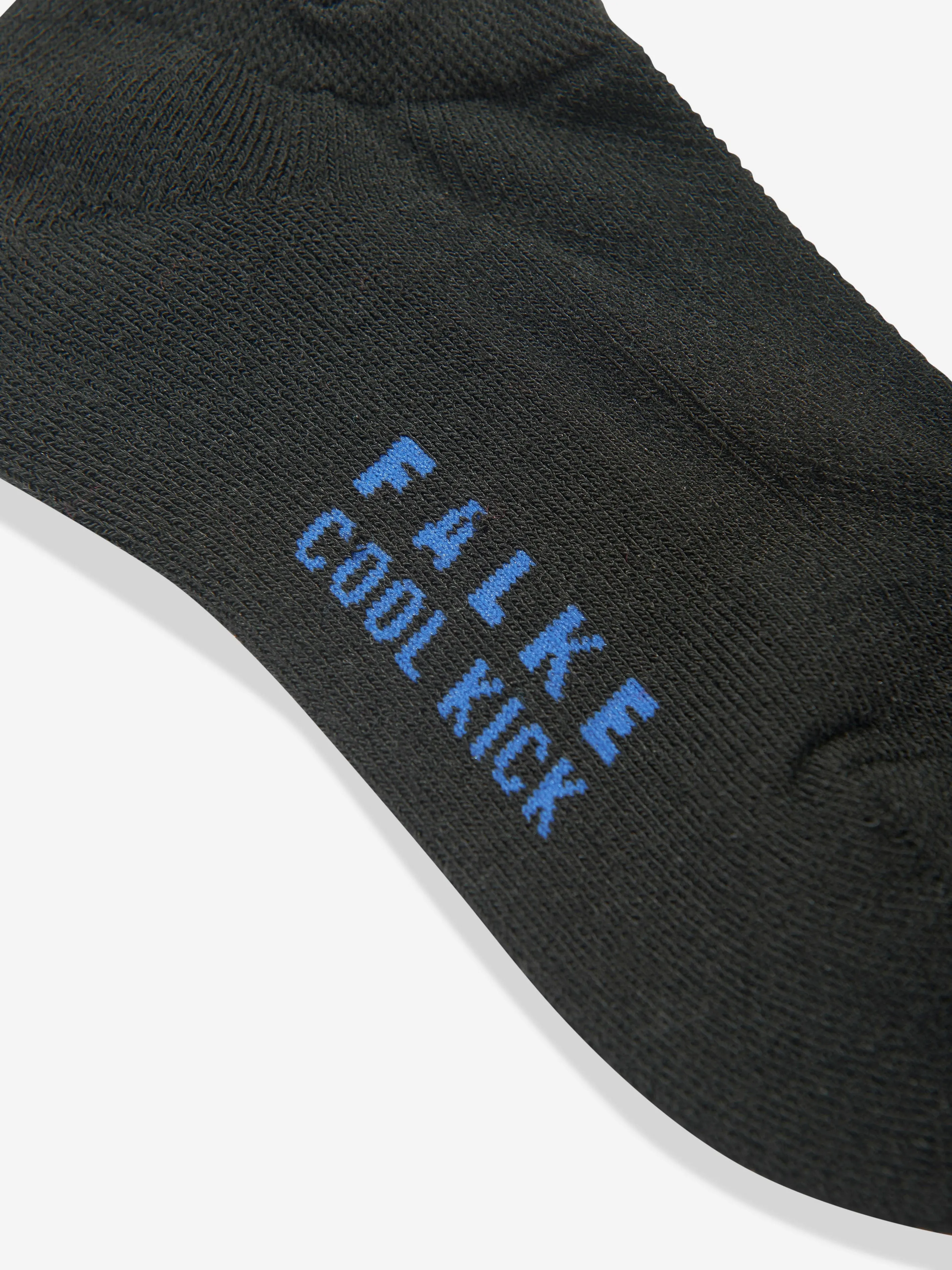 Falke Kids Cool Kick Trainer Socks in Black