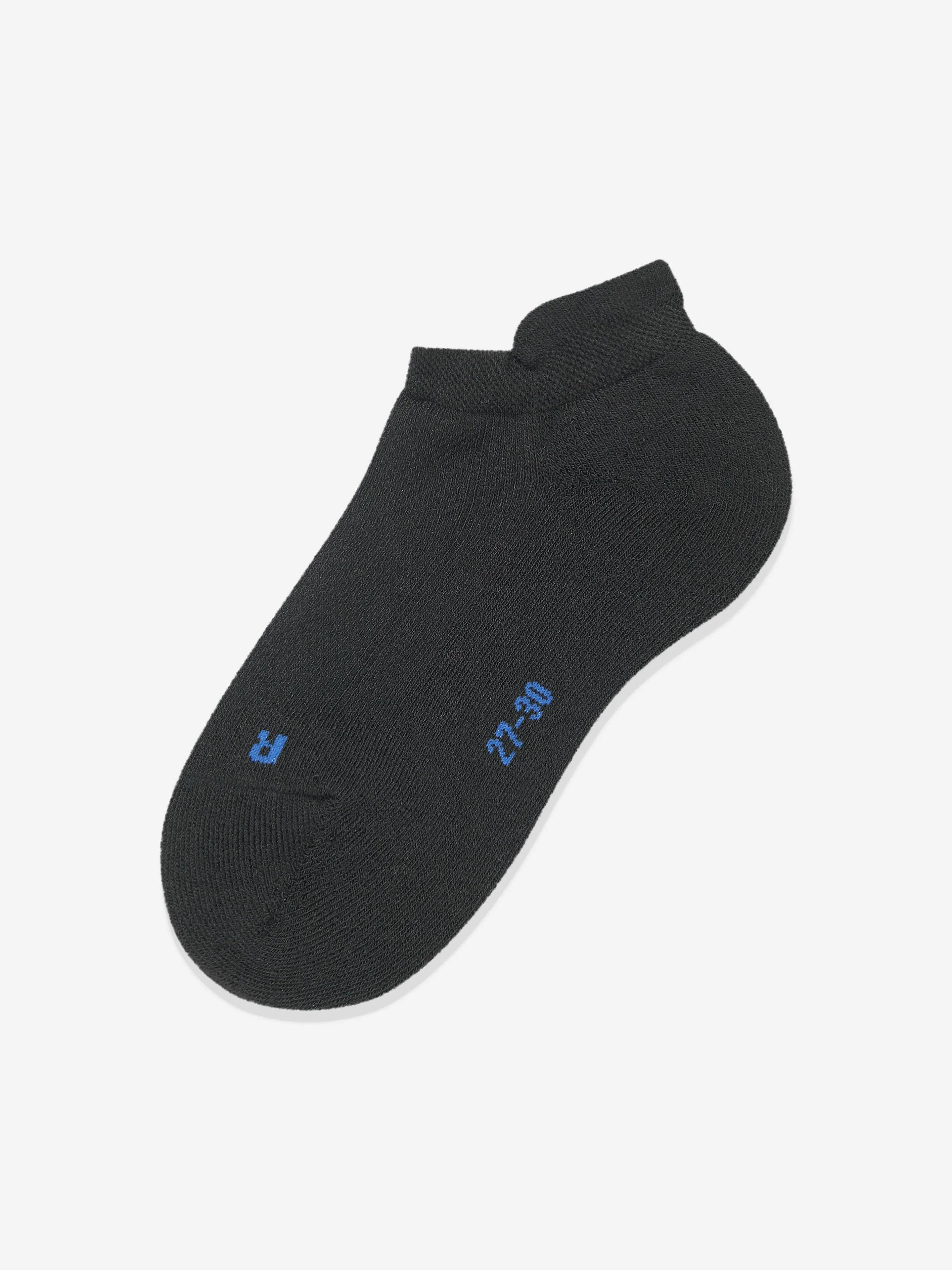 Falke Kids Cool Kick Trainer Socks in Black