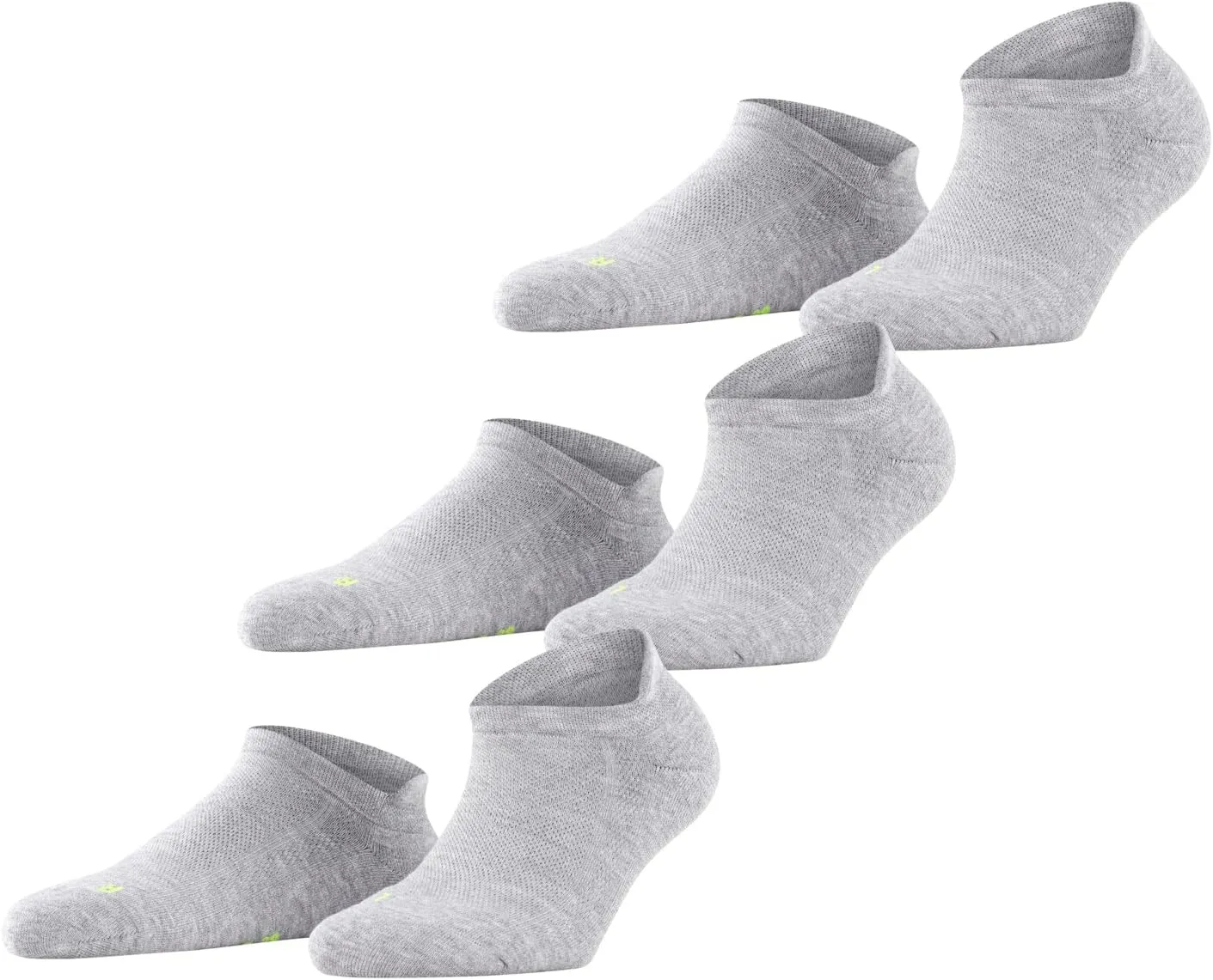 FALKE Unisex Cool Kick 3-Pack Sneaker Socks, Breathable, Cooling, 3 Pairs