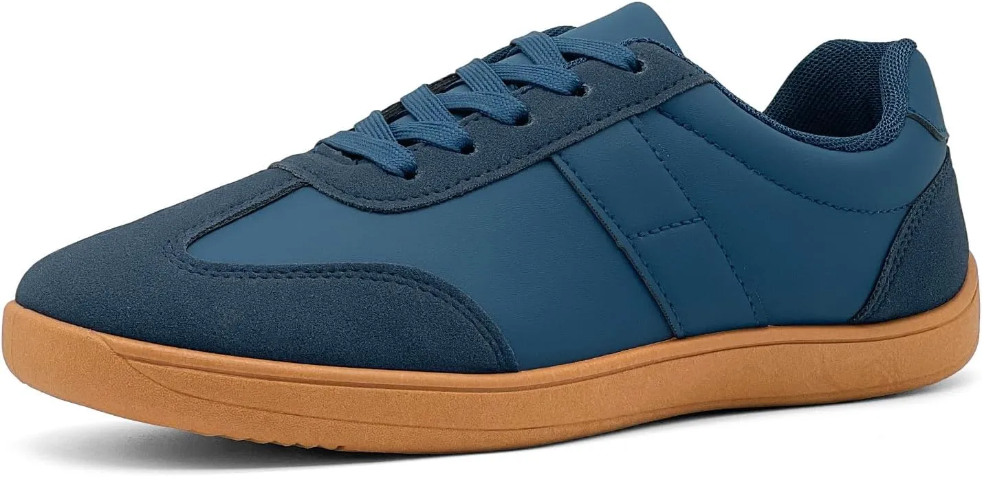 Fashion Sneakers for Women Men, Classic Casual Retro Trainer Shoes Low-Top Comfortable Breathable Walking Flat Tennis Shoes
