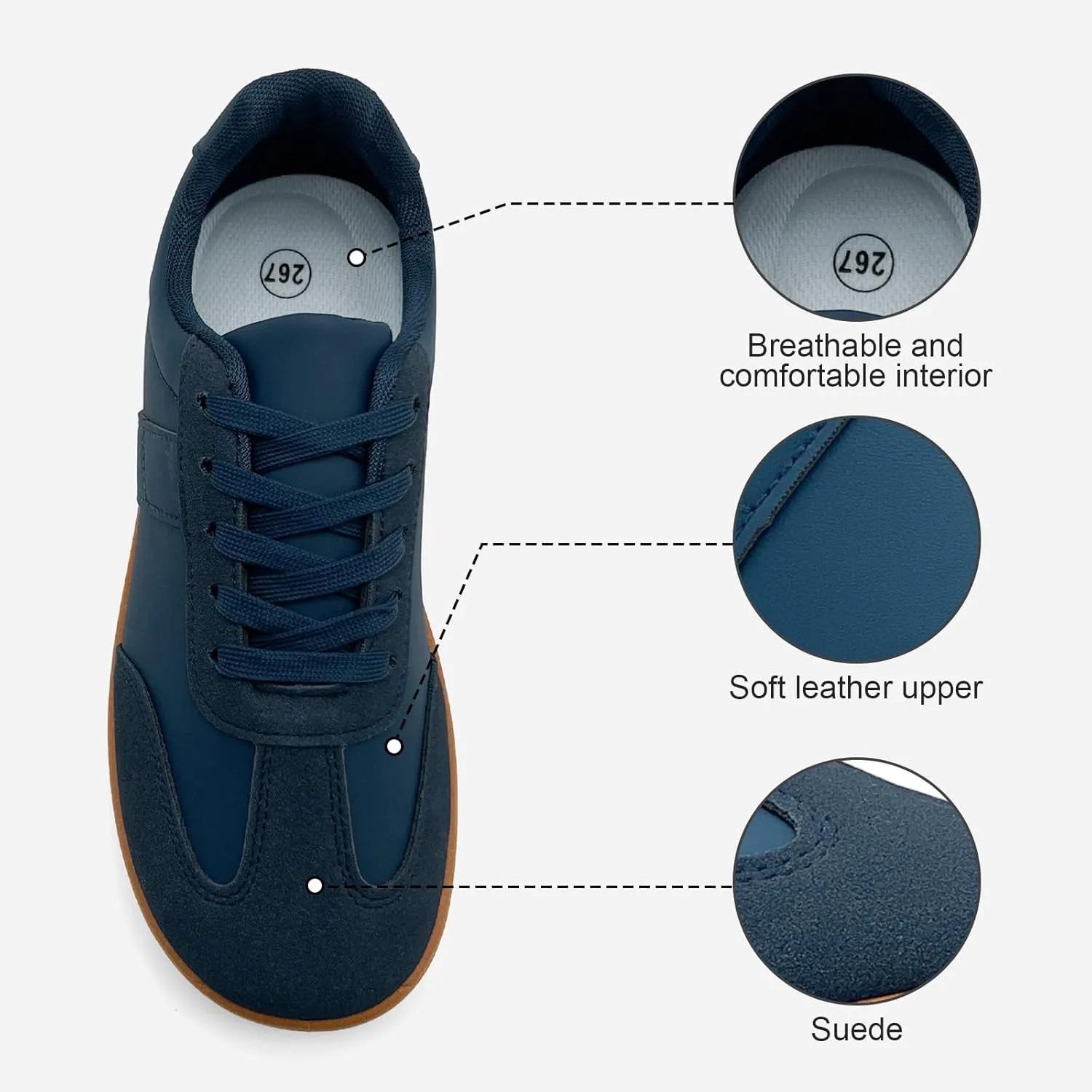 Fashion Sneakers for Women Men, Classic Casual Retro Trainer Shoes Low-Top Comfortable Breathable Walking Flat Tennis Shoes