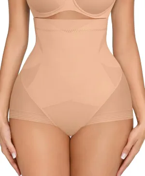 FeelinGirl Tummy Control Shapewear for Women Butt Lifting Briefs Compression Underwear Body Shaper Waist Trainer