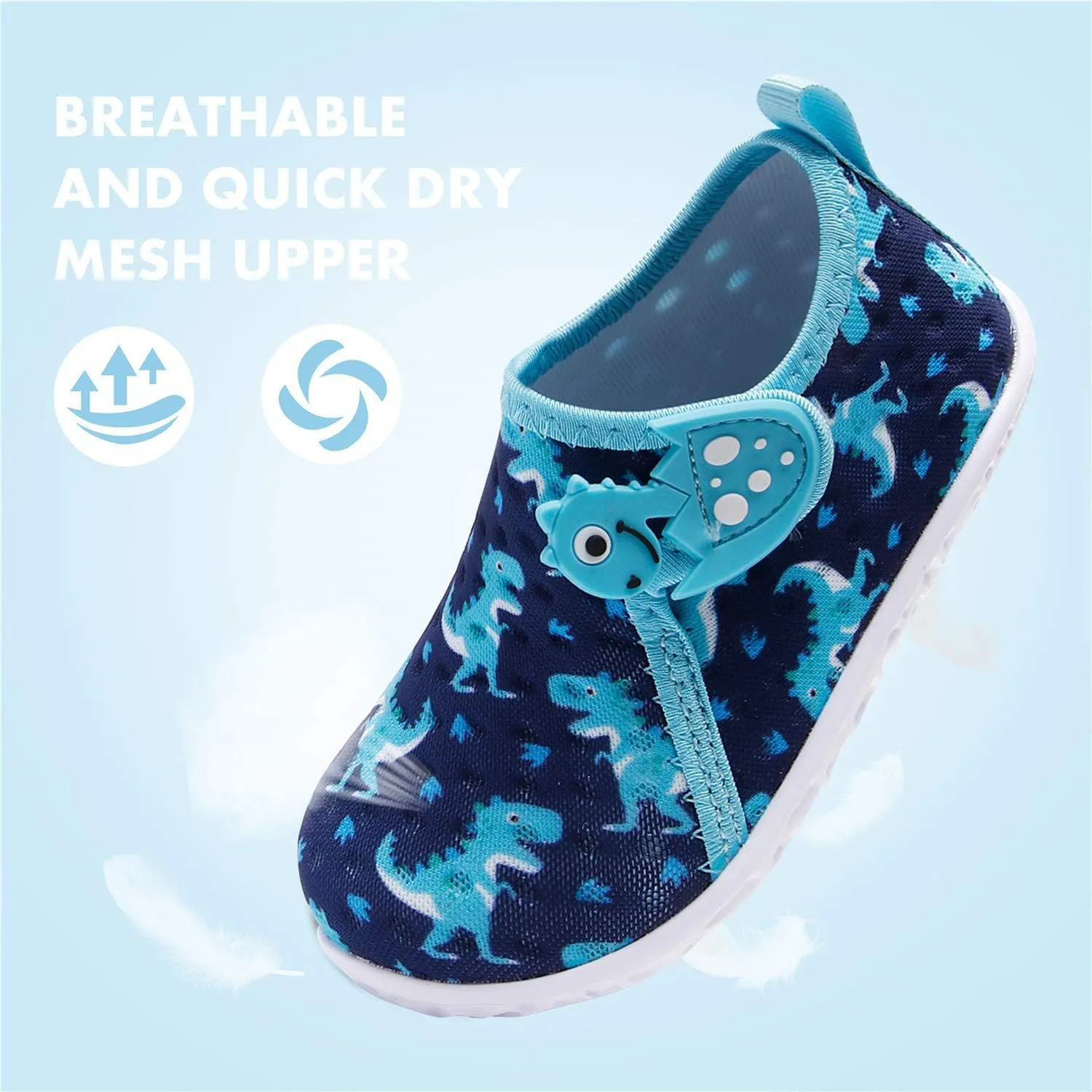 FEETCITY Baby Boys Girls Water Sport Shoes Barefoot Kids Aqua Socks Quick-Dry Beach Swim Pool Shoes
