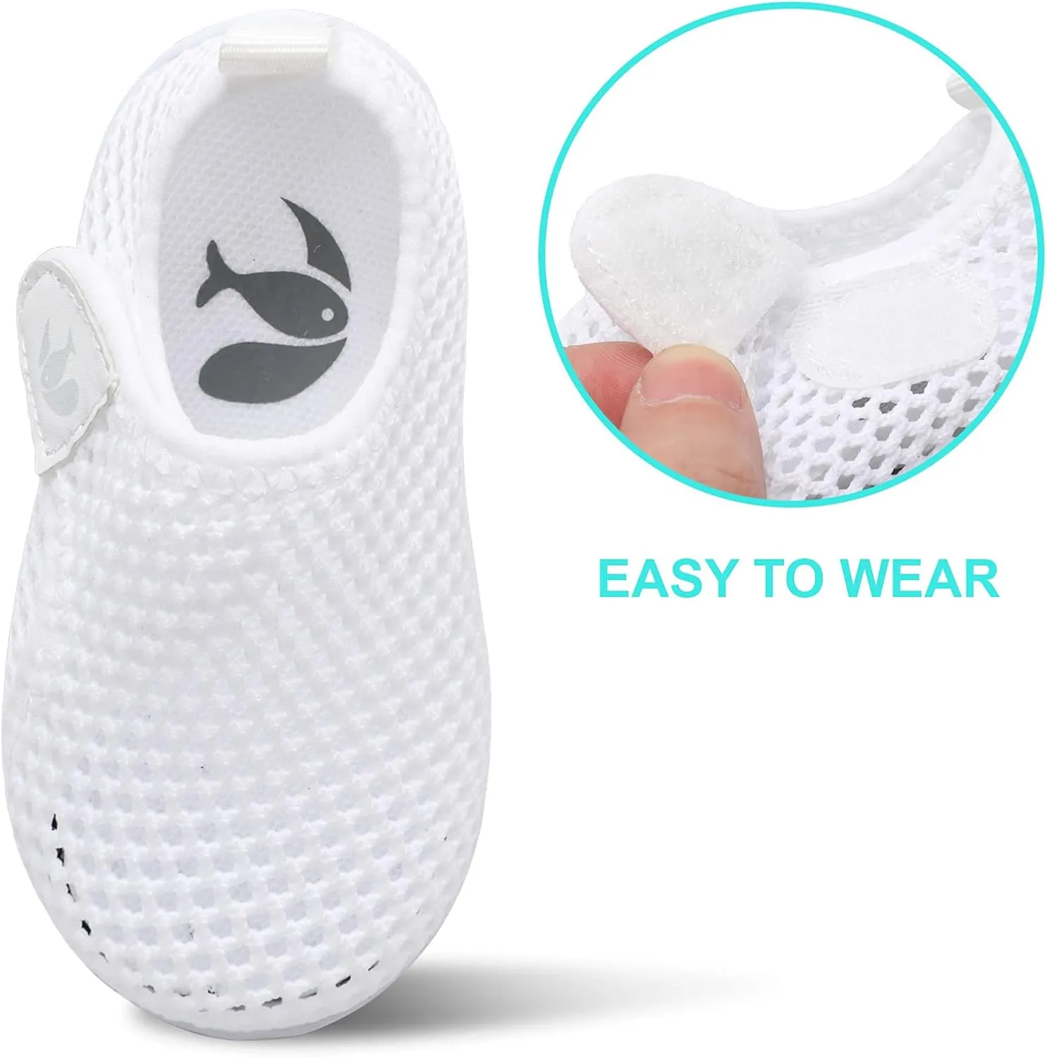 FEETCITY Baby Boys Girls Water Sport Shoes Barefoot Kids Aqua Socks Quick-Dry Beach Swim Pool Shoes