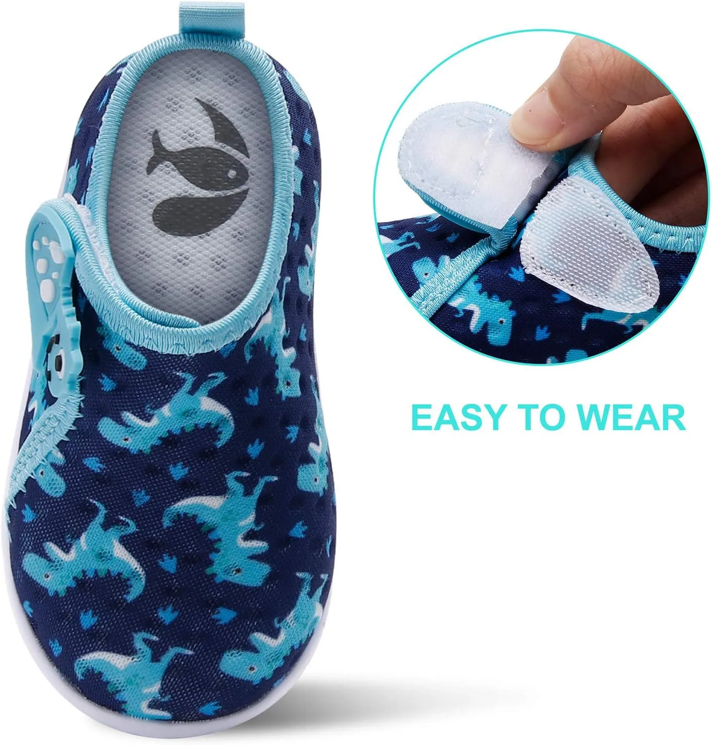 FEETCITY Baby Boys Girls Water Sport Shoes Barefoot Kids Aqua Socks Quick-Dry Beach Swim Pool Shoes