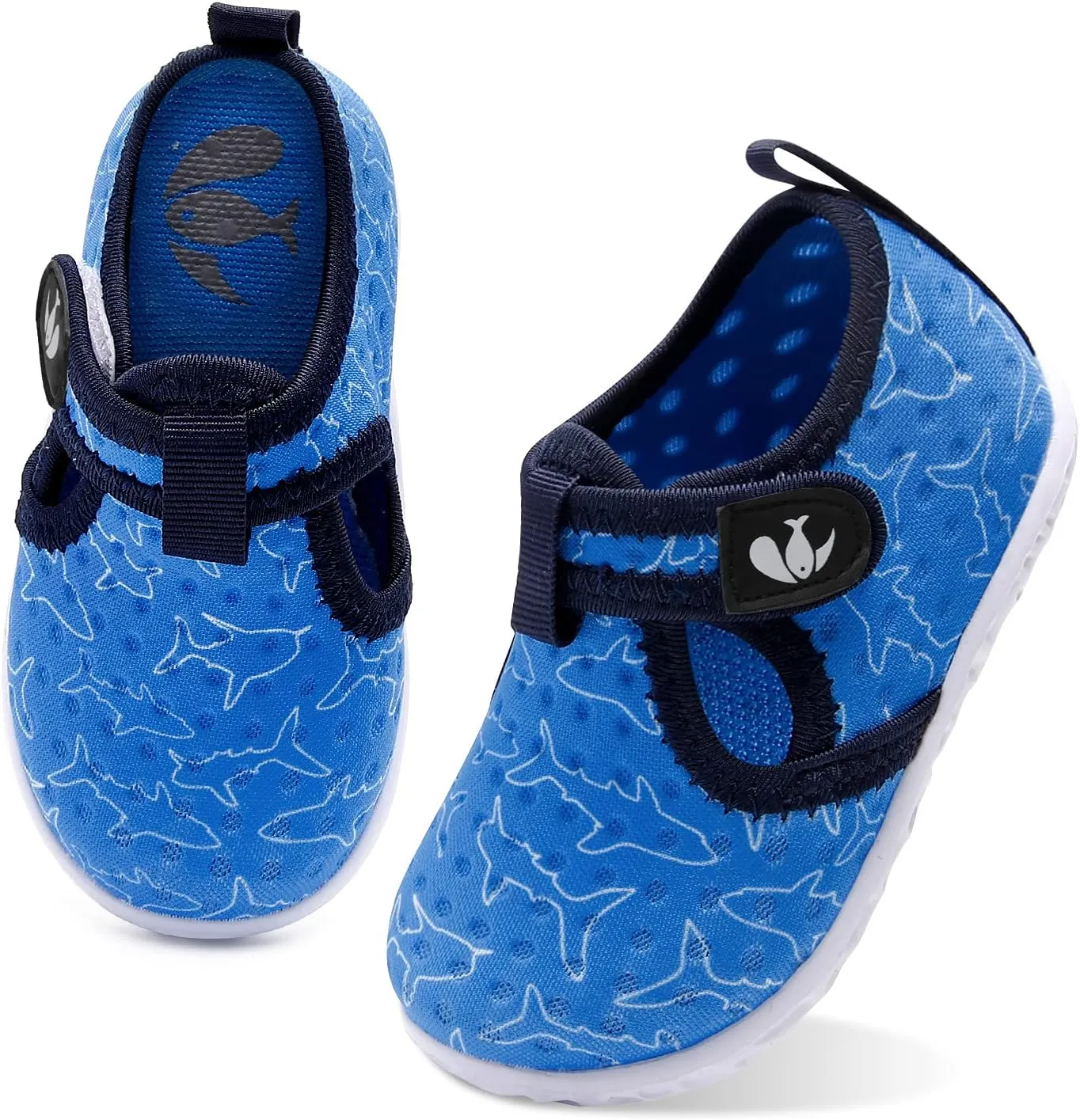 FEETCITY Boys Girls Water Shoes Kids Aqua Socks Quick Dry Barefoot for Beach Swimming Pool