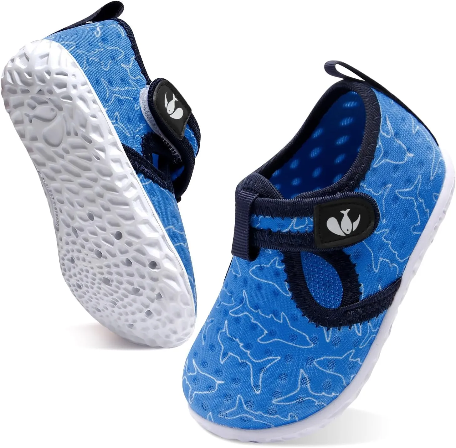 FEETCITY Boys Girls Water Shoes Kids Aqua Socks Quick Dry Barefoot for Beach Swimming Pool