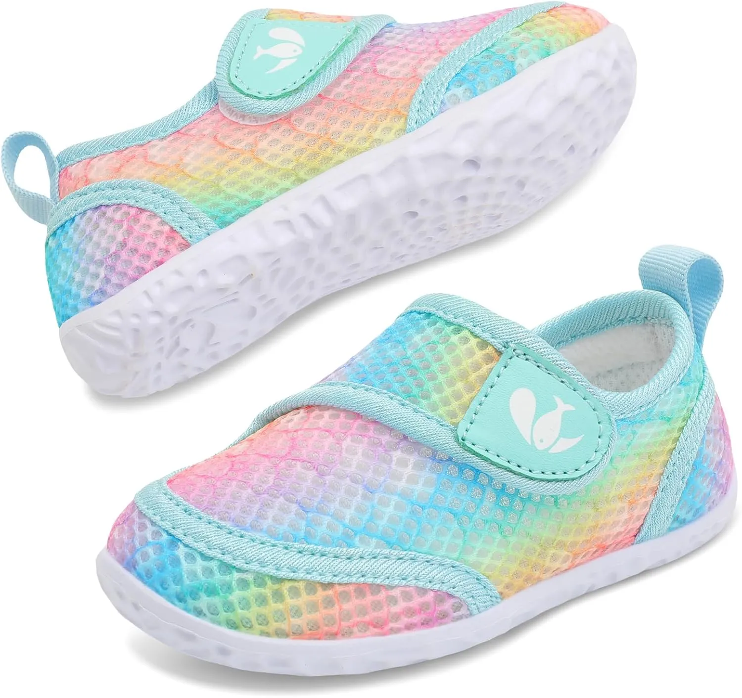FEETCITY Toddler Water Shoes Boys Girls Swim Shoes Quick Dry Kids Aqua Socks Barefoot for Beach Swimming Pool
