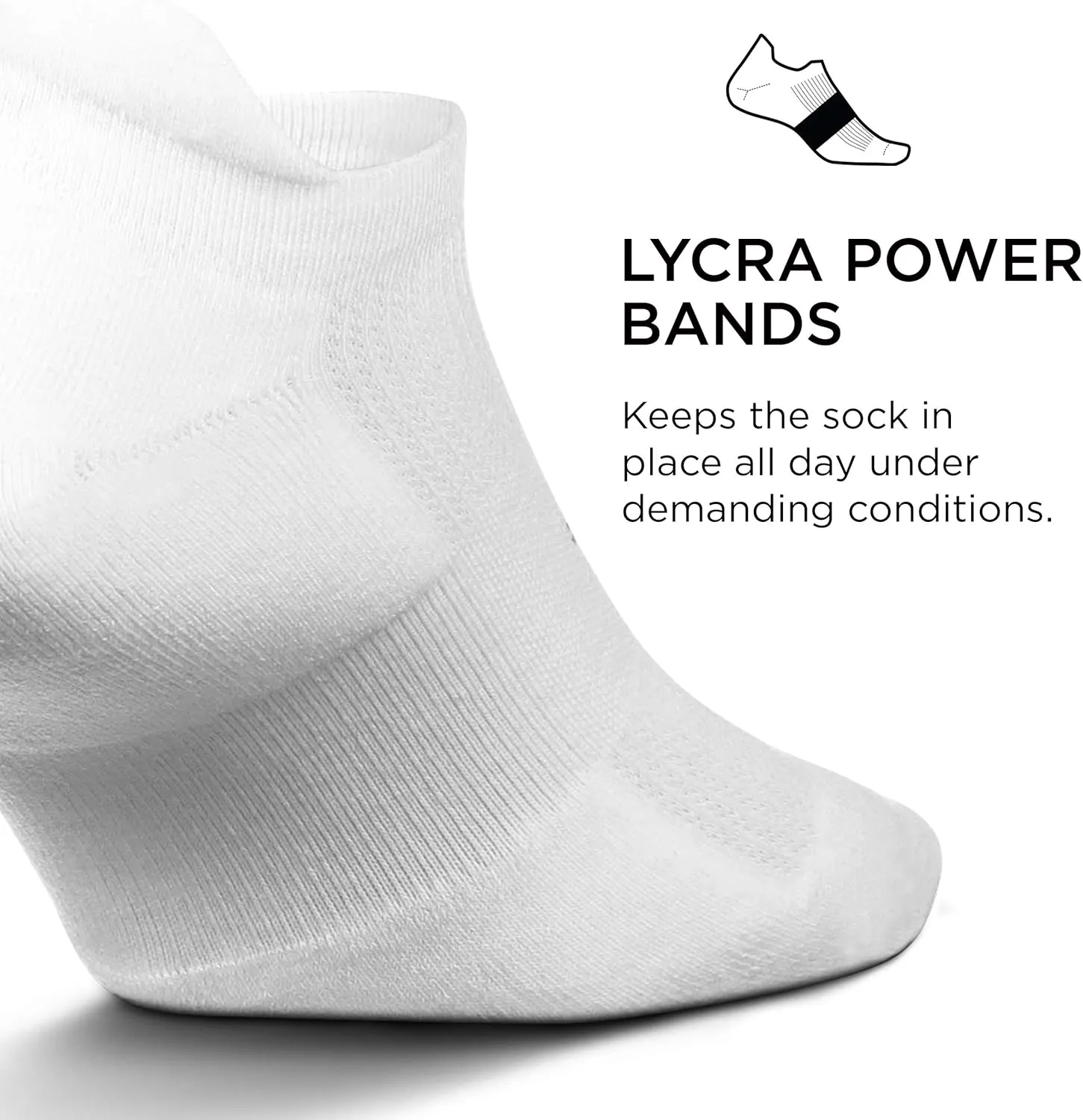Feetures High Performance Max Cushion Ankle Sock - No Show Socks for Women & Men with Heel Tab - (1 Pair)