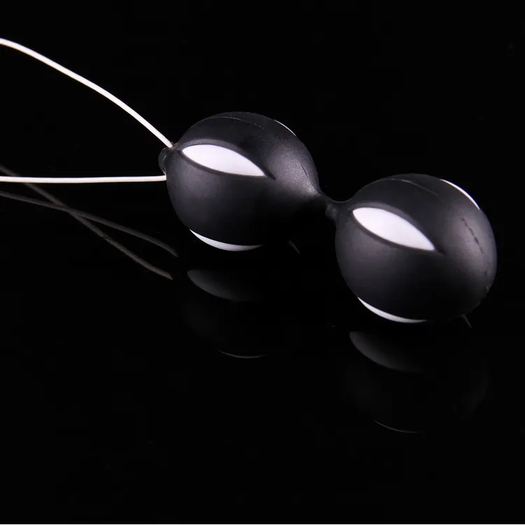 Female Smart Duotone Ben Wa Ball Weighted Female Kegel Vaginal Tight Exercise Machine Vibrators Sex Toys