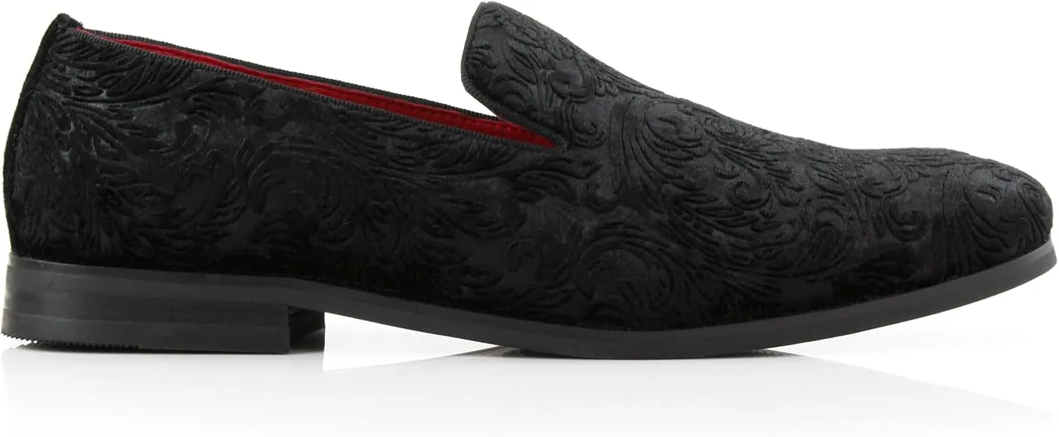 Ferro Aldo Dale MFA19703 Minimalist Slip-on Suede Penny Loafers